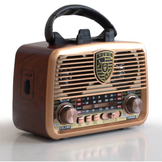 RADIO KUCHENNE PRZENOŚNE RETRO BLUETOOTH USB RX-BT1110